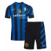 Camiseta Inter Milan Benjamin Pavard #28 Primera Equipación para niños 2024-25 manga corta (+ pantalones cortos)